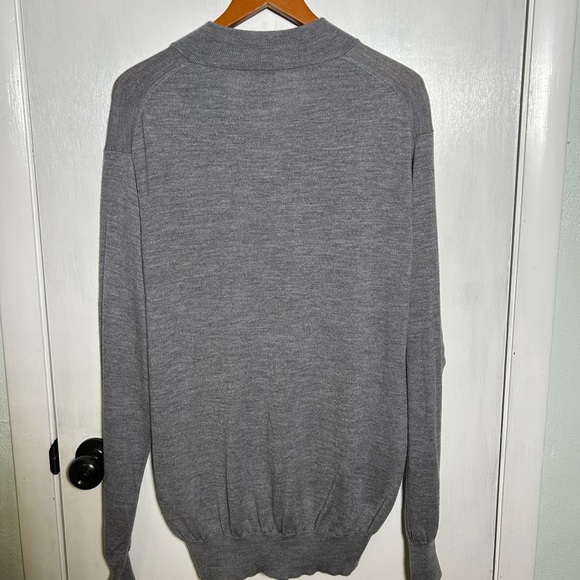 PETER MILLAR CROWN SOFT MERINO-SILK QUARTER-ZIP SWEATER - Picture 2 of 6